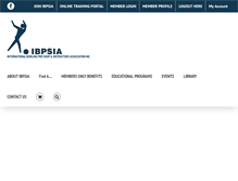 Tablet Screenshot of ibpsia.com